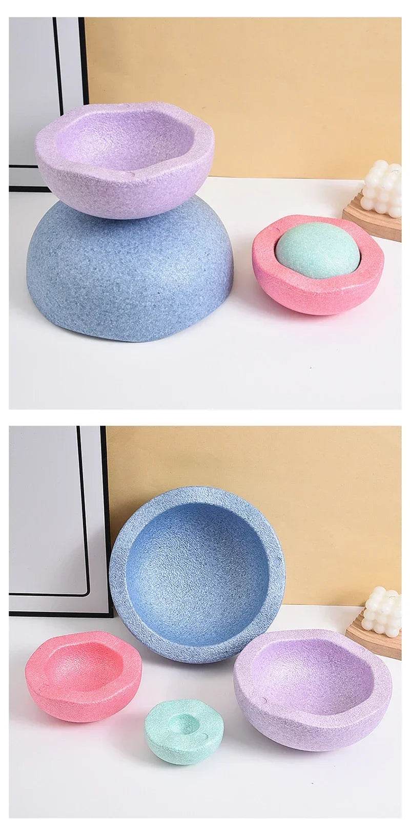 Children's Balance Training Foam Step Sensory Tube Toys - ToylandEU