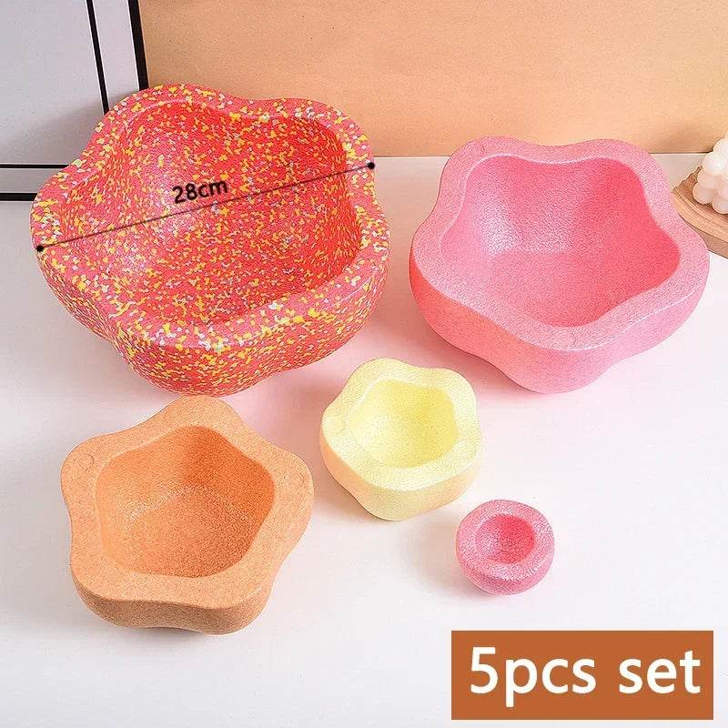 Children's Balance Training Foam Step Sensory Tube Toys - ToylandEU