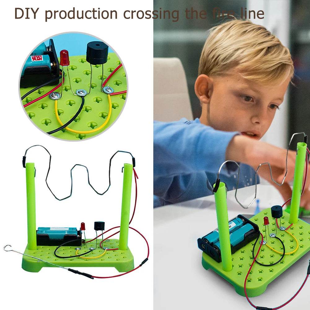 Children's DIY Science Experiment Circuit Kit - Educational Electronic Components for Ages 6-14 - ToylandEU