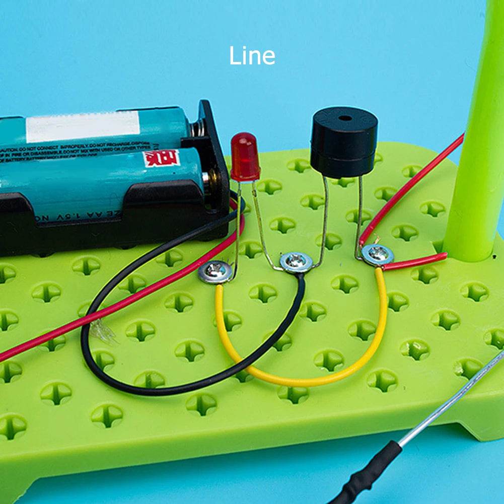Children's DIY Science Experiment Circuit Kit - Educational Electronic Components for Ages 6-14 - ToylandEU