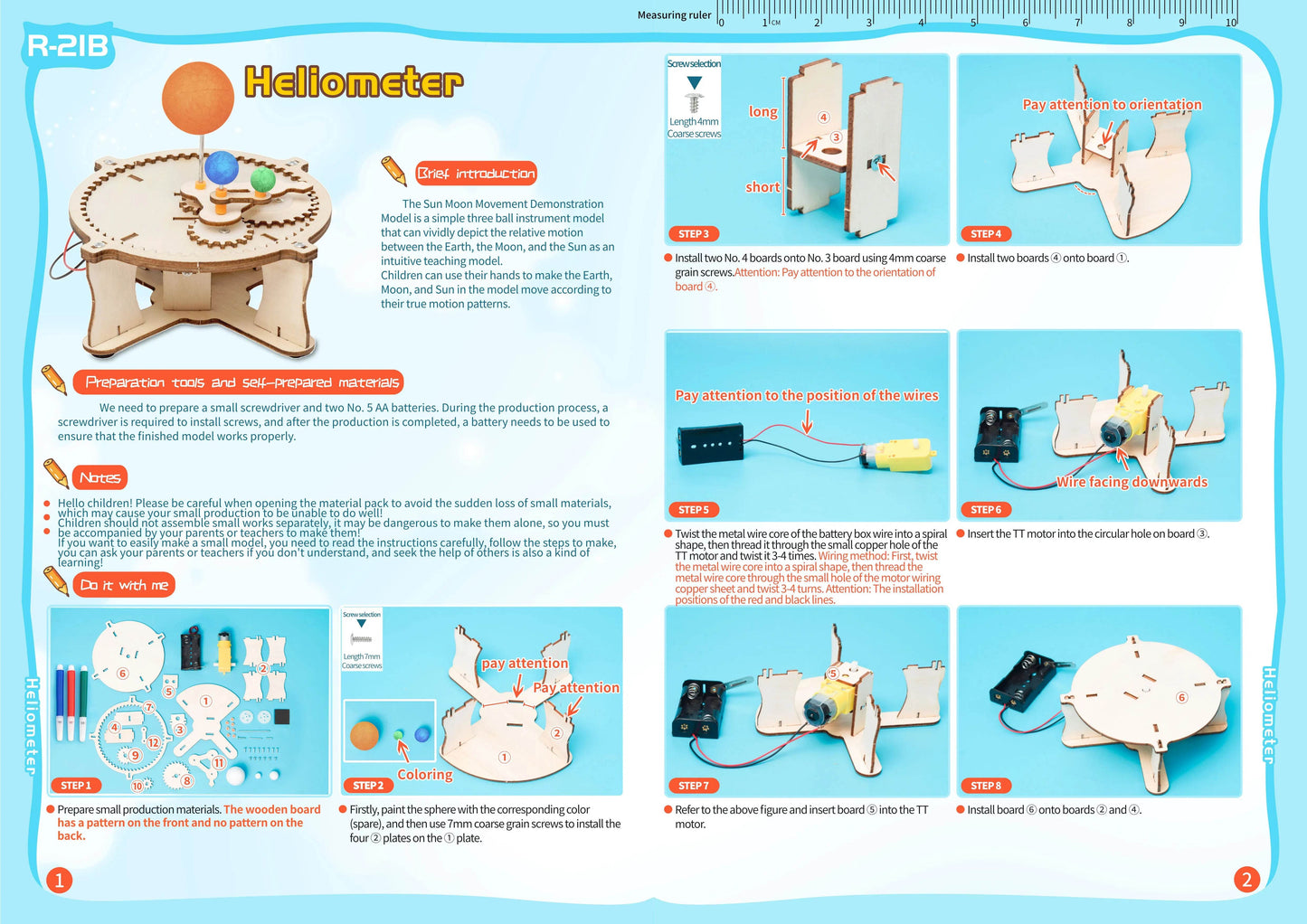 Children's DIY Small Production Science Model Educational Toy for School Kids - ToylandEU