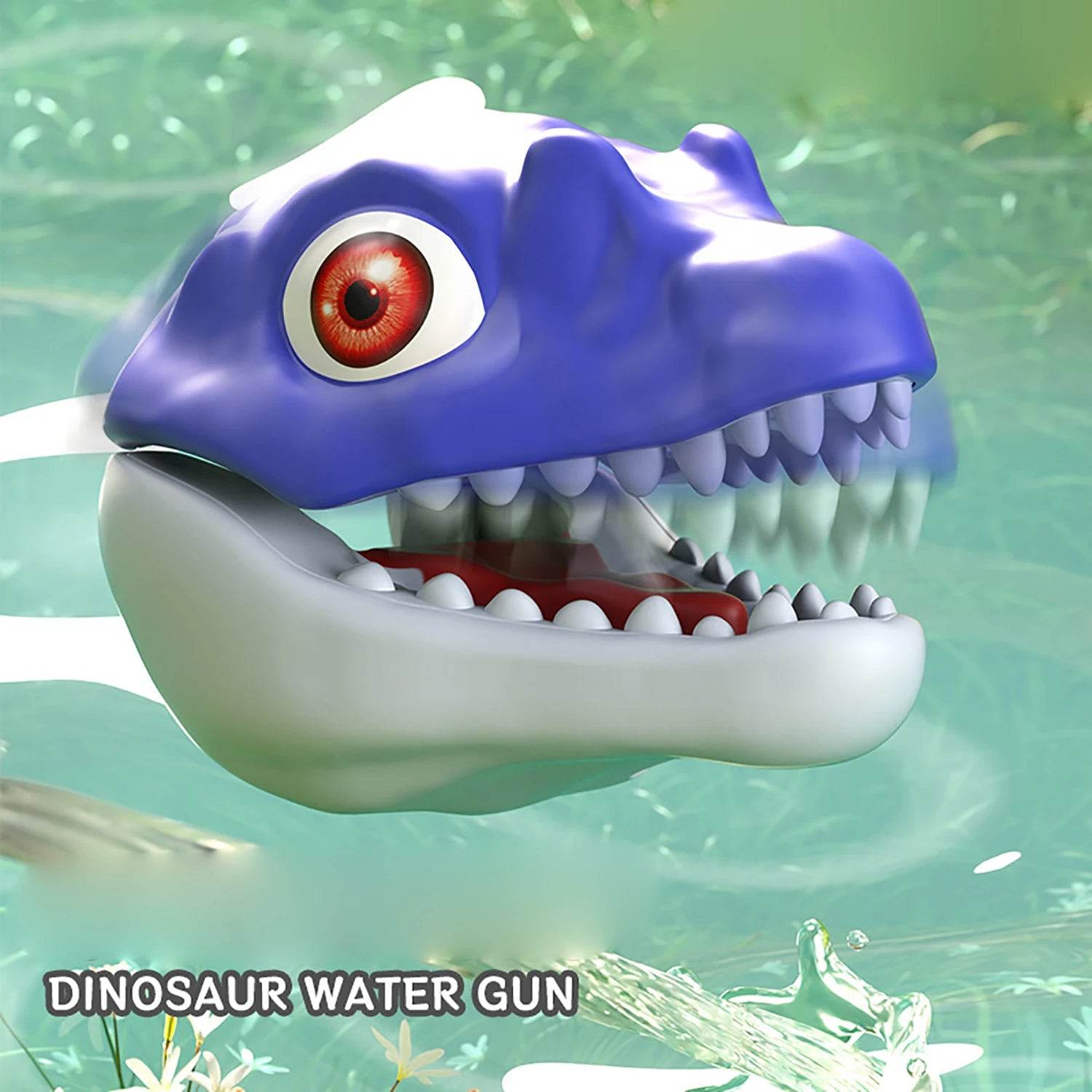 Children's Dinosaur Water Gun Manual Continuous Play Toy - ToylandEU