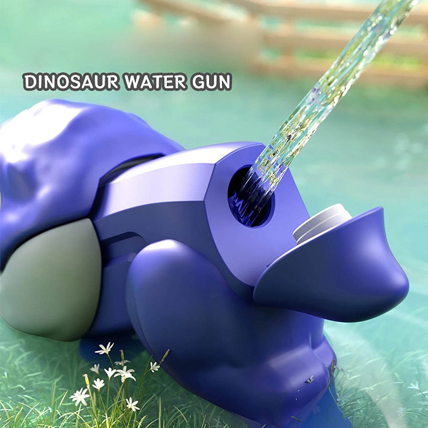 Children's Dinosaur Water Gun Manual Continuous Play Toy - ToylandEU