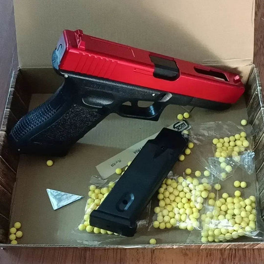 Children's Empty Chamber Hanging Machine Gun Toy Gun Q1 - ToylandEU