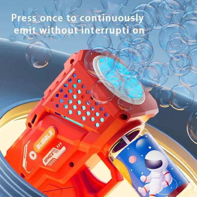 Children's Handheld Automatic Porous Space Bubble Gun Toy -  ToylandEU™