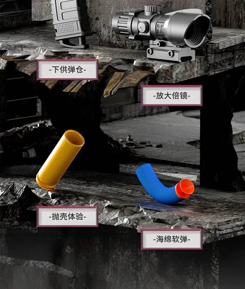  Children's Manual Soft Bullet M416 Toy Gun Assault Rifle -  ToylandEU™