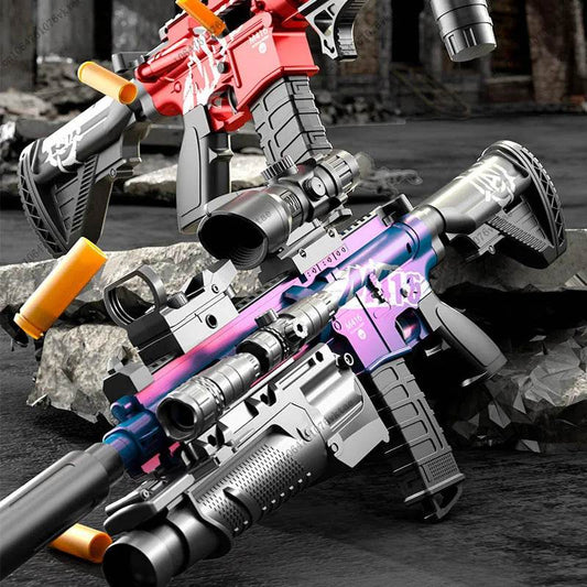 Children's Manual Soft Bullet M416 Toy Gun Assault Rifle - ToylandEU