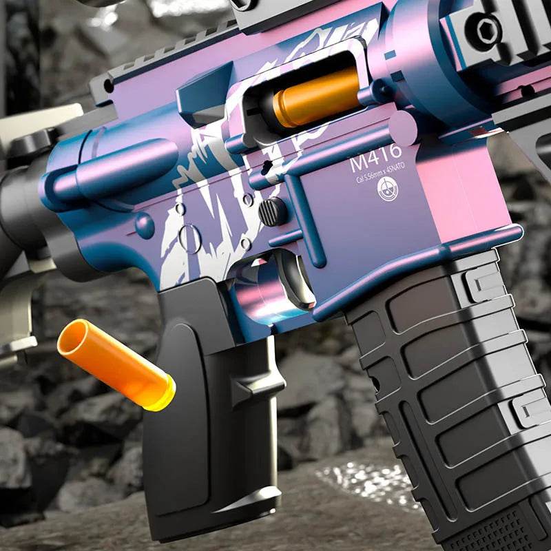 Children's Manual Soft Bullet M416 Toy Gun Assault Rifle - ToylandEU