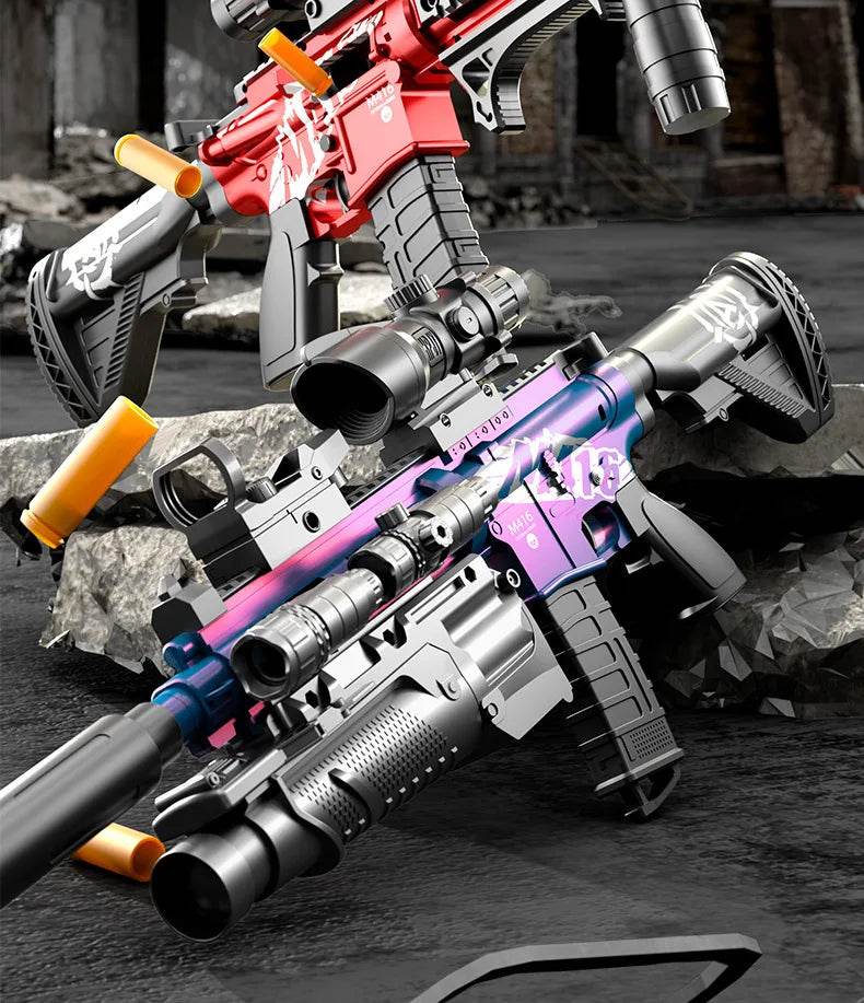 Children's Manual Soft Bullet M416 Toy Gun Assault Rifle - ToylandEU