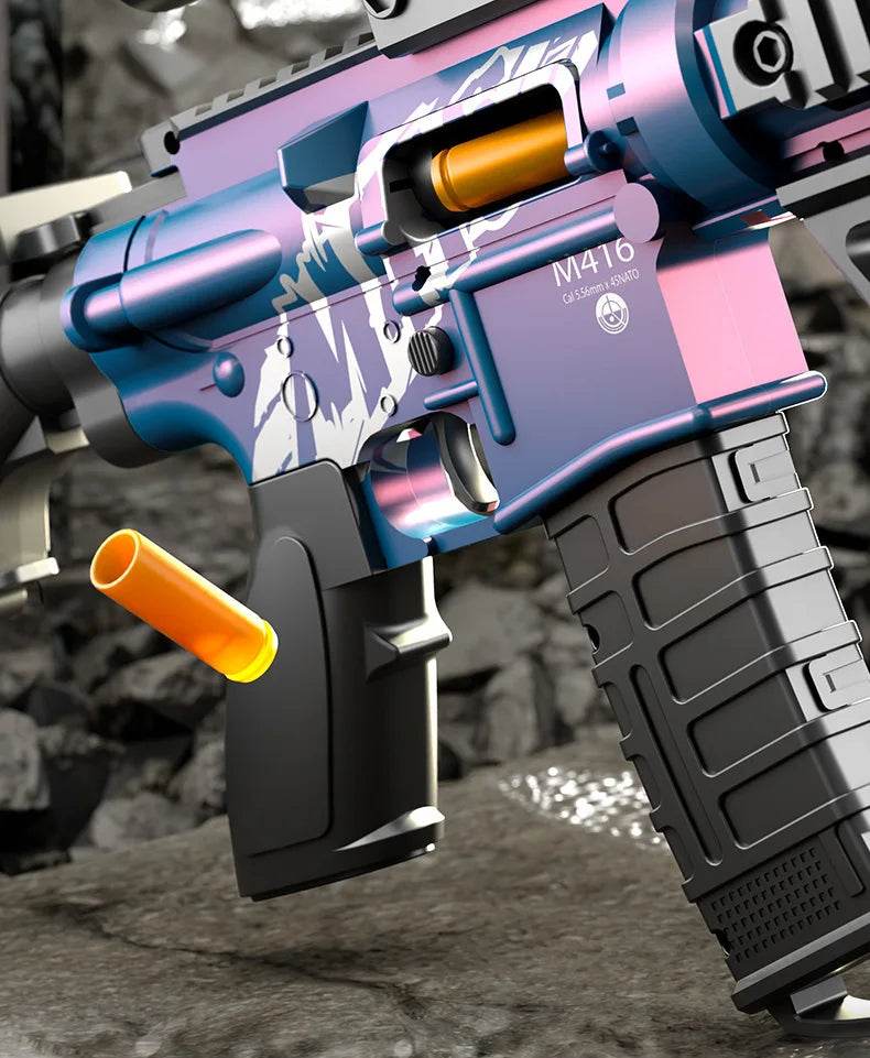 Children's Manual Soft Bullet M416 Toy Gun Assault Rifle - ToylandEU