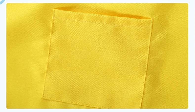 Children's Polyester Apron Set with Chef Hat Custom Print Logo for Painting and Baking - ToylandEU