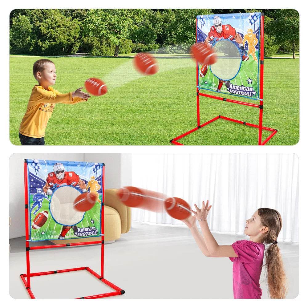 Children's Rugby Training Machine With Light Indoor Outdoor Toy - ToylandEU