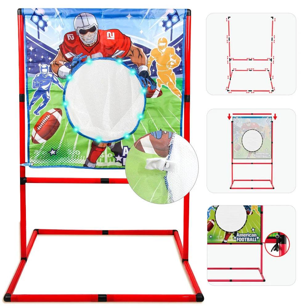 Children's Rugby Training Machine With Light Indoor Outdoor Toy - ToylandEU