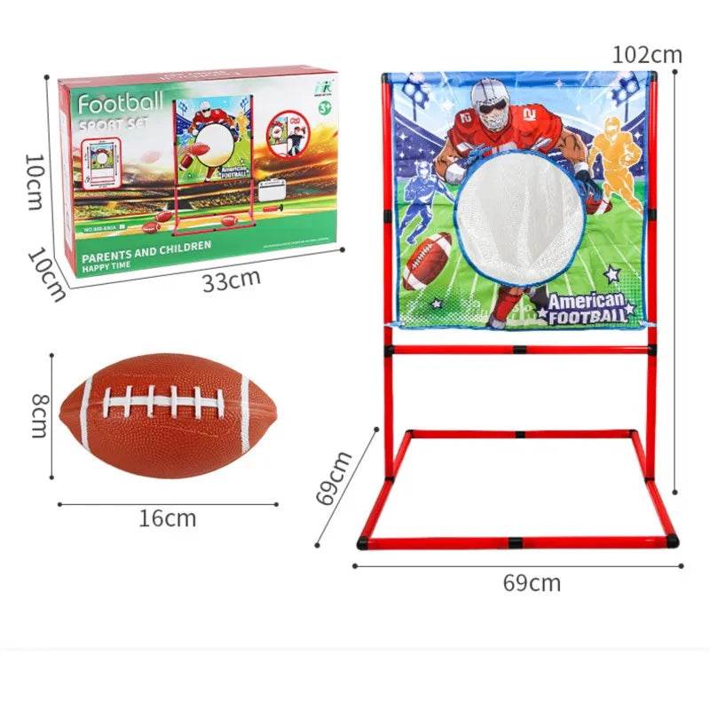 Children's Rugby Training Machine With Light Indoor Outdoor Toy - ToylandEU