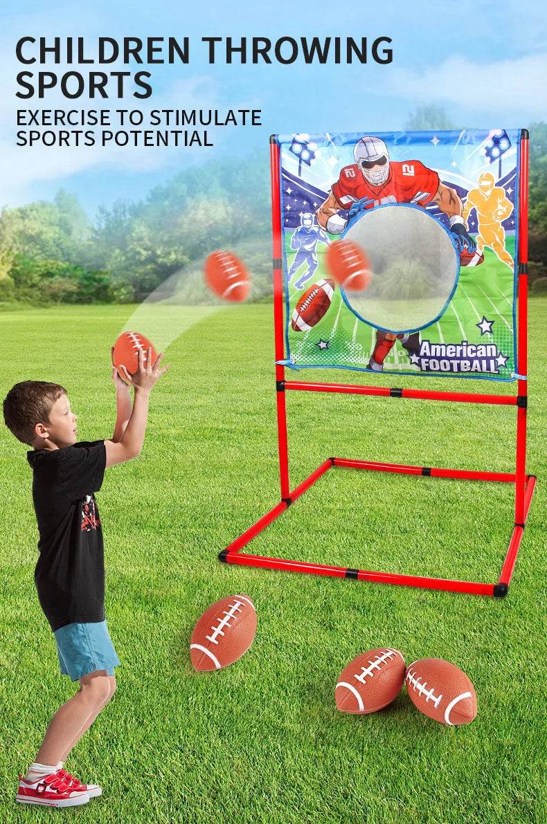 Children's Rugby Training Machine With Light Indoor Outdoor Toy - ToylandEU