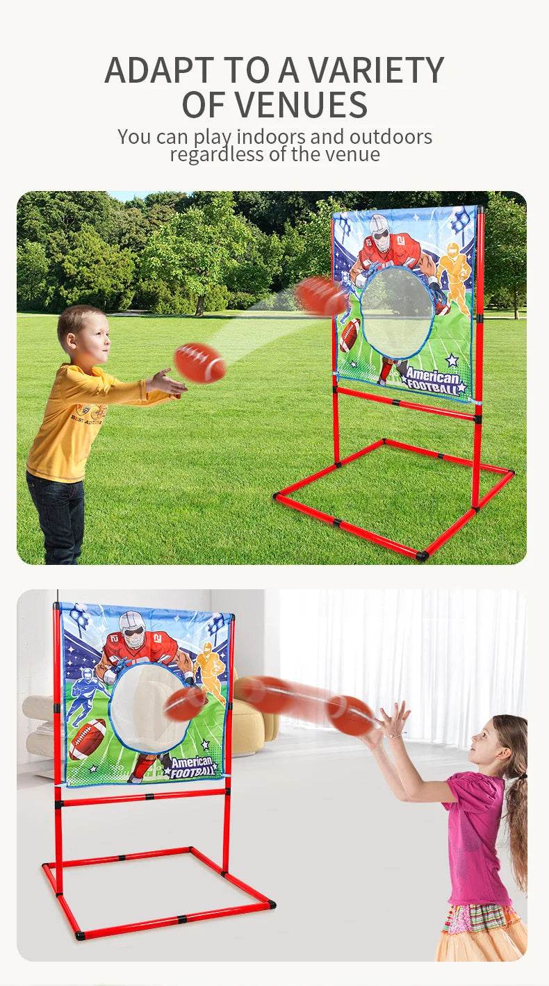Children's Rugby Training Machine With Light Indoor Outdoor Toy - ToylandEU