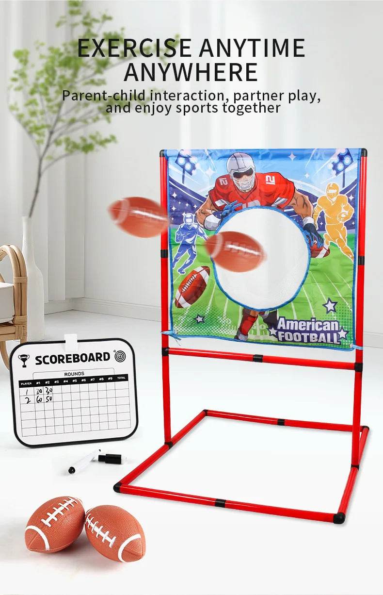 Children's Rugby Training Machine With Light Indoor Outdoor Toy - ToylandEU