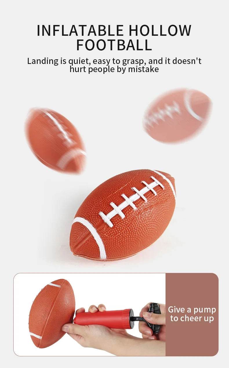 Children's Rugby Training Machine With Light Indoor Outdoor Toy - ToylandEU