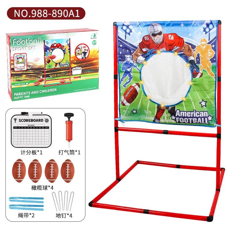 Children's Rugby Training Machine With Light Indoor Outdoor Toy - ToylandEU