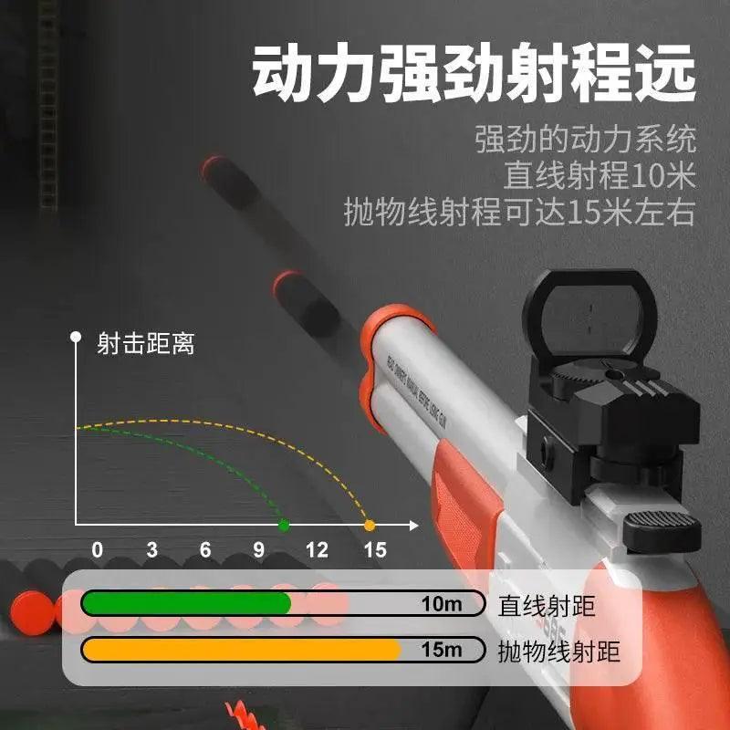 Children's S686 Double-Barreled Shotgun Soft Bullet Gun -  ToylandEU™