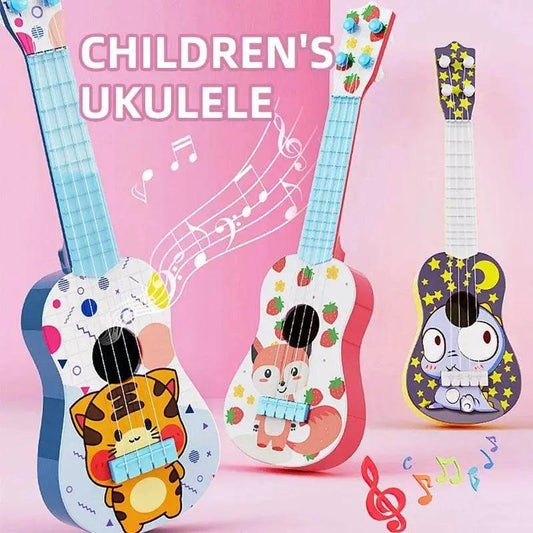  Children's Simulated Guitar Toy Beginners Mini Guitar Instrument Play Music for Boys and Girls Best Birthday Gift for Boys -  ToylandEU™