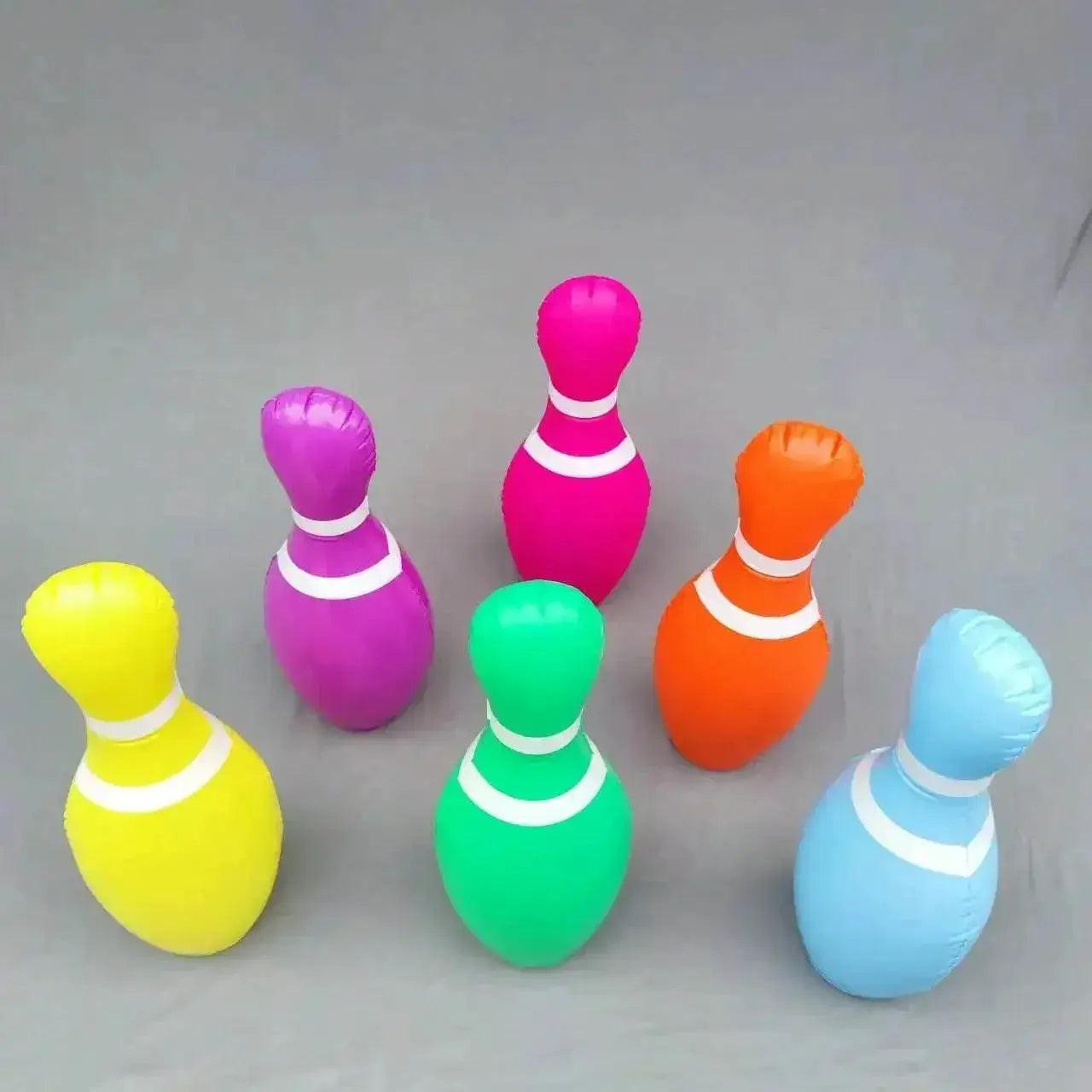  Children's Sports Toys Inflatable Bowling Set Family Game Toy -  ToylandEU™