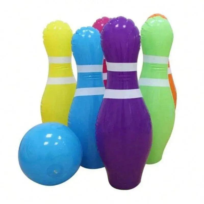  Children's Sports Toys Inflatable Bowling Set Family Game Toy -  ToylandEU™