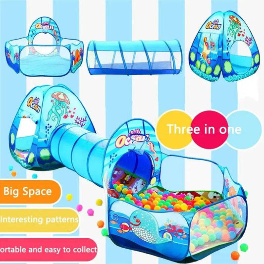 Children's Tent Foldable Baby 3In1 Playground Playpen - ToylandEU