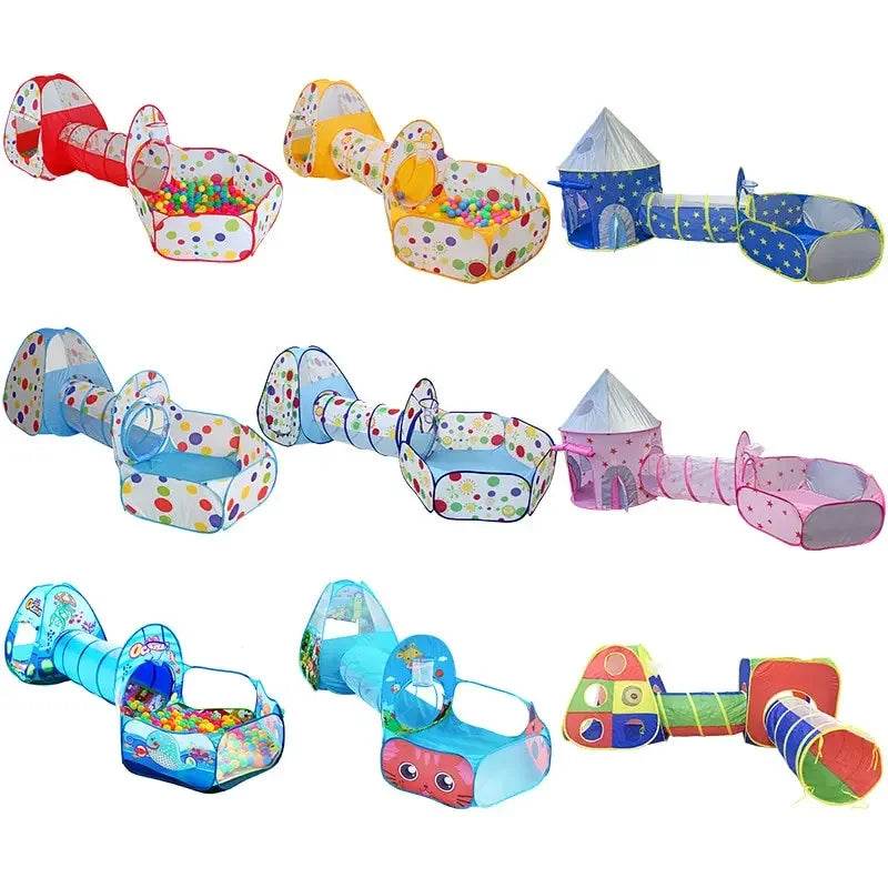 Children's Tent Foldable Baby 3In1 Playground Playpen - ToylandEU