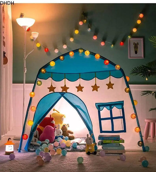  Children's Tent Indoor Outdoor Games Garden Tipi Princess Castle Teepee Playhouse -  ToylandEU™