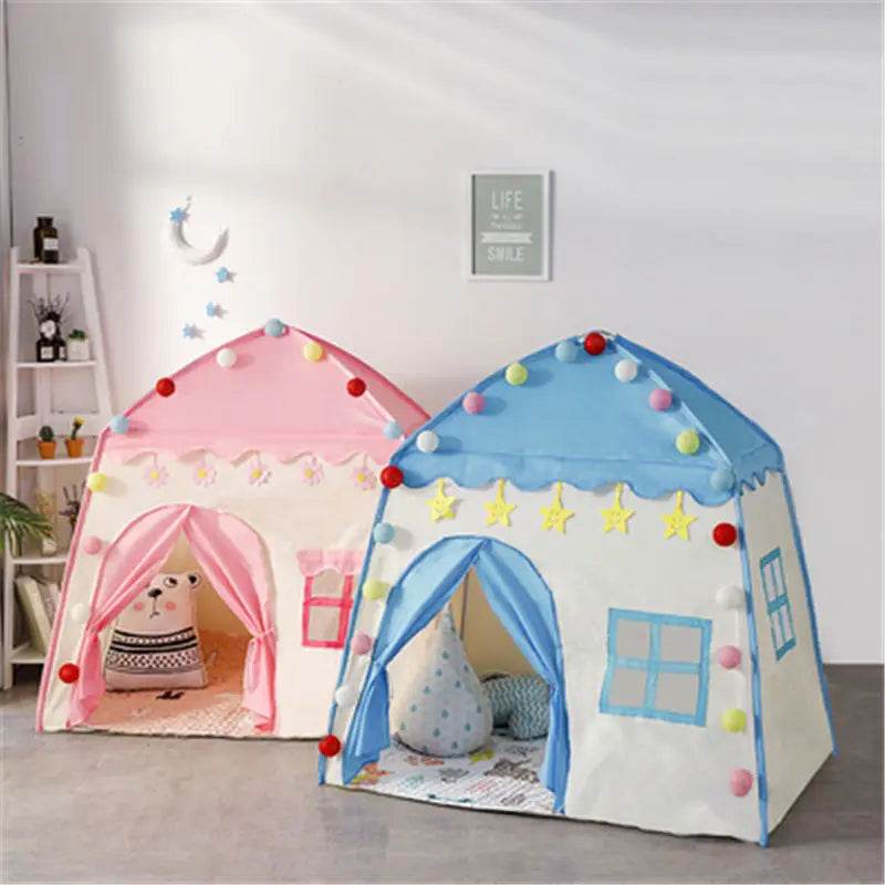 Children's Tent Indoor Outdoor Games Garden Tipi Princess Castle Teepee Playhouse - ToylandEU