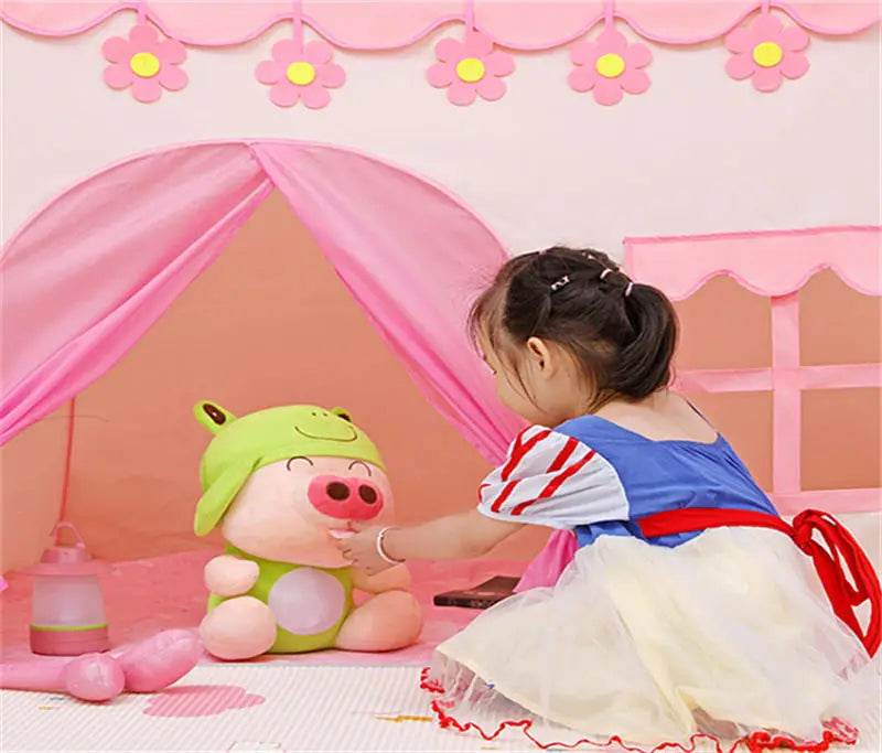 Children's Tent Indoor Outdoor Games Garden Tipi Princess Castle Teepee Playhouse - ToylandEU