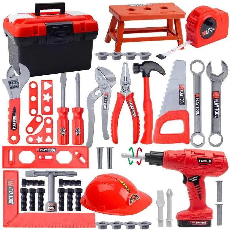  Children's Tool Set with Electric Toy Drill for Kids -  ToylandEU™