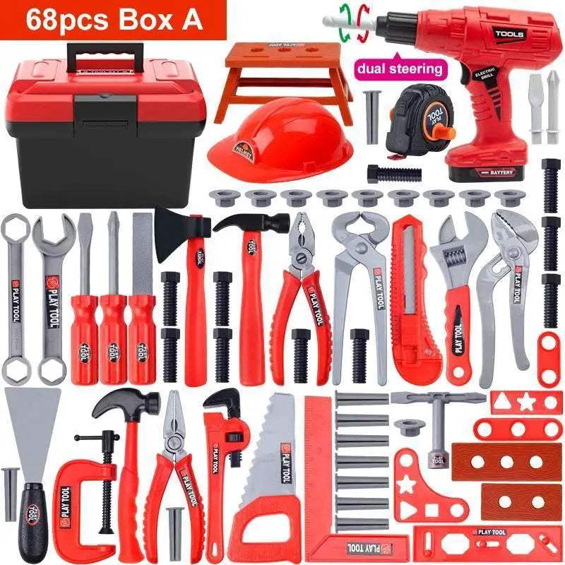 Children's Tool Set with Electric Toy Drill for Kids - ToylandEU
