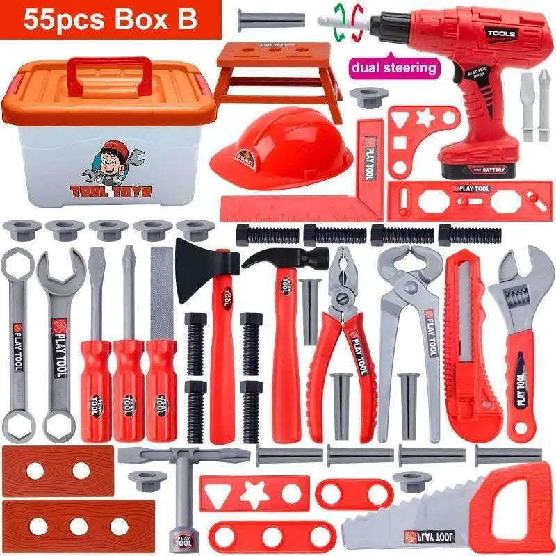Children's Tool Set with Electric Toy Drill for Kids - ToylandEU