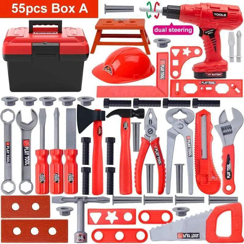 Children's Tool Set with Electric Toy Drill for Kids - ToylandEU