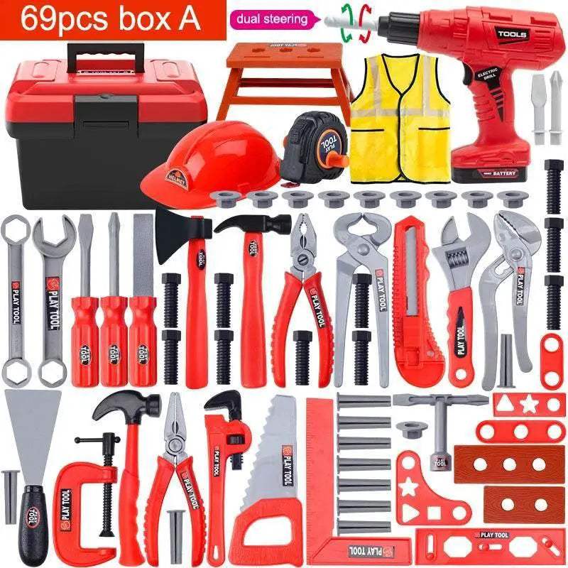 Children's Tool Set with Electric Toy Drill for Kids - ToylandEU