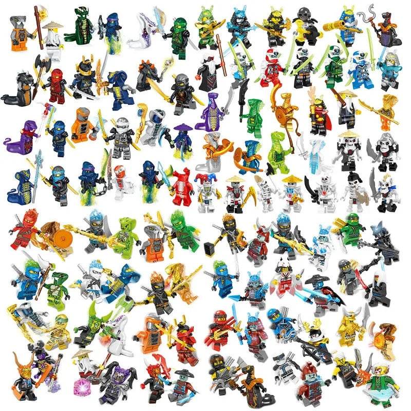Children's Toys Cartoon Characters Humanoid Dolls Mini Characters Birthday Gifts Building Blocks - ToylandEU