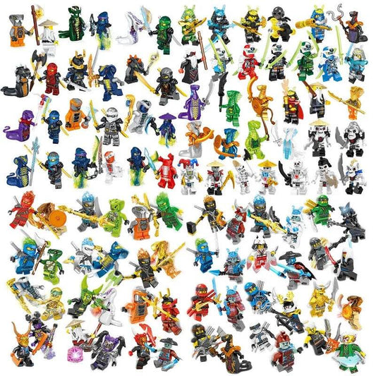 Children's Toys Cartoon Characters Humanoid Dolls Mini Characters Birthday Gifts Building Blocks - ToylandEU