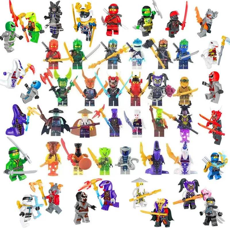 Children's Toys Cartoon Characters Humanoid Dolls Mini Characters Birthday Gifts Building Blocks - ToylandEU
