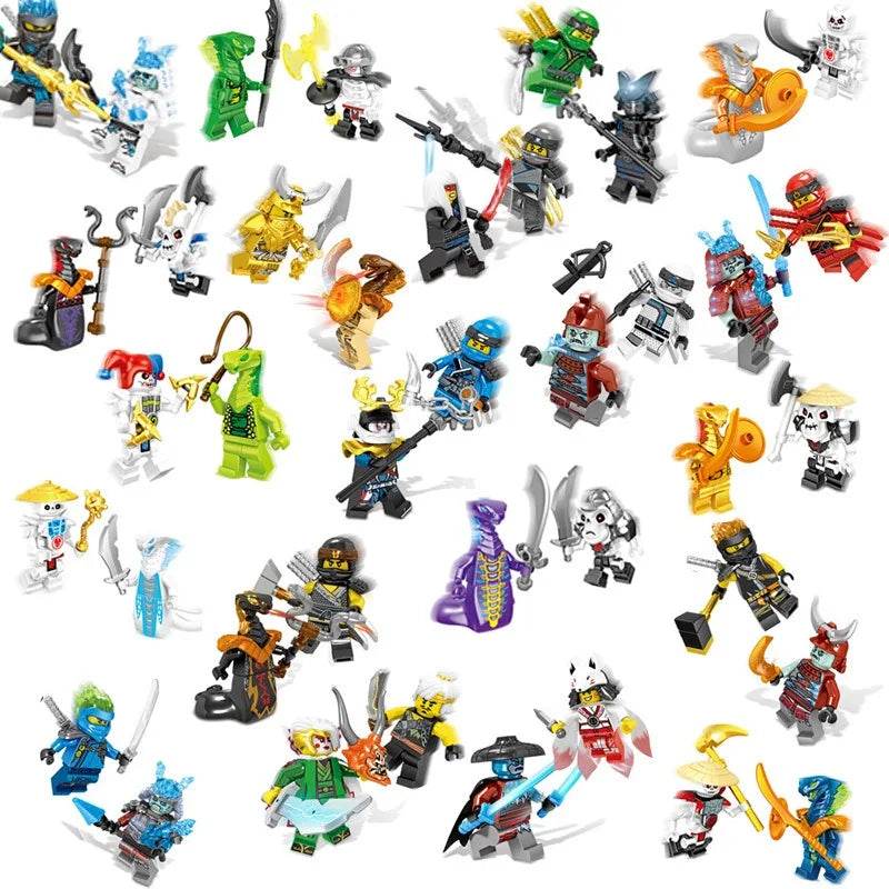 Children's Toys Cartoon Characters Humanoid Dolls Mini Characters Birthday Gifts Building Blocks - ToylandEU