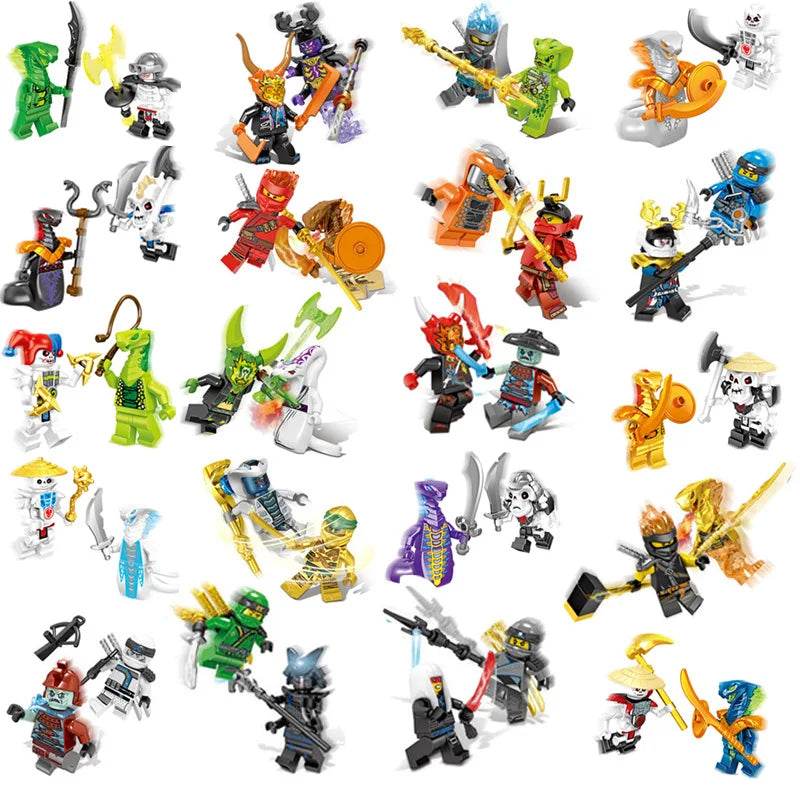 Children's Toys Cartoon Characters Humanoid Dolls Mini Characters Birthday Gifts Building Blocks - ToylandEU