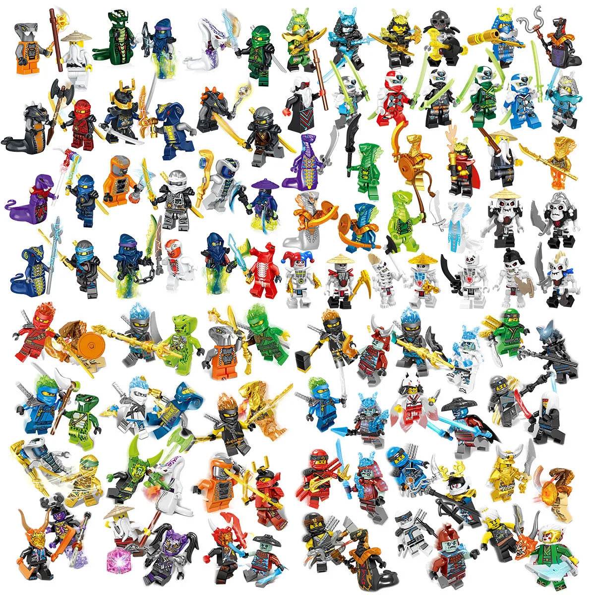 Children's Toys Cartoon Characters Humanoid Dolls Mini Characters Birthday Gifts Building Blocks - ToylandEU