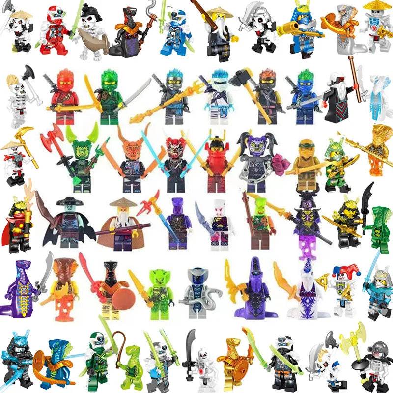 Children's Toys Cartoon Characters Humanoid Dolls Mini Characters Birthday Gifts Building Blocks - ToylandEU