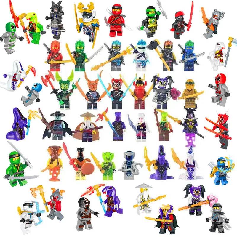 Children's Toys Cartoon Characters Humanoid Dolls Mini Characters Birthday Gifts Building Blocks - ToylandEU