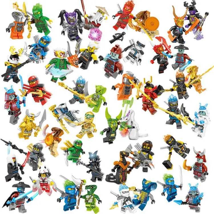 Children's Toys Cartoon Characters Humanoid Dolls Mini Characters Birthday Gifts Building Blocks - ToylandEU