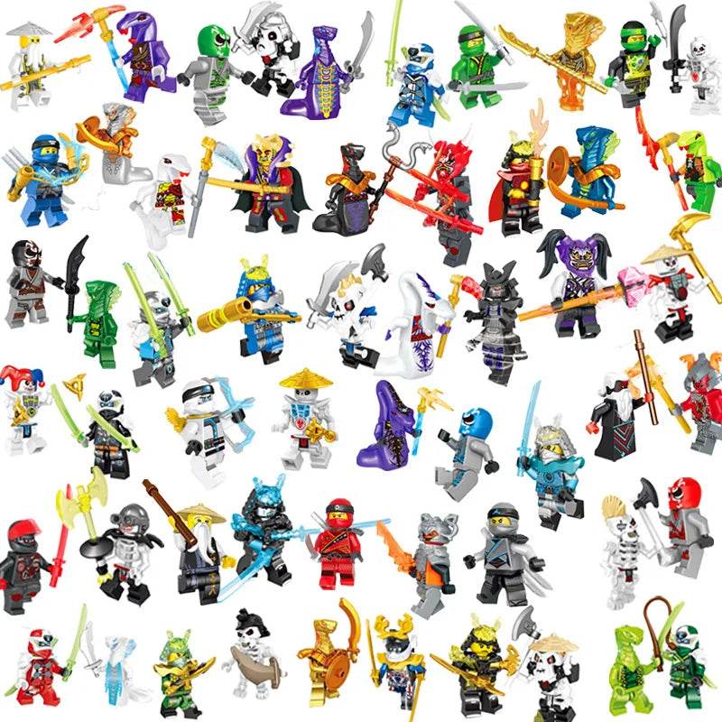 Children's Toys Cartoon Characters Humanoid Dolls Mini Characters Birthday Gifts Building Blocks - ToylandEU