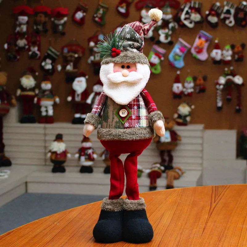 Children's Toys Christmas Plush Dolls Santa Claus Decorations - ToylandEU