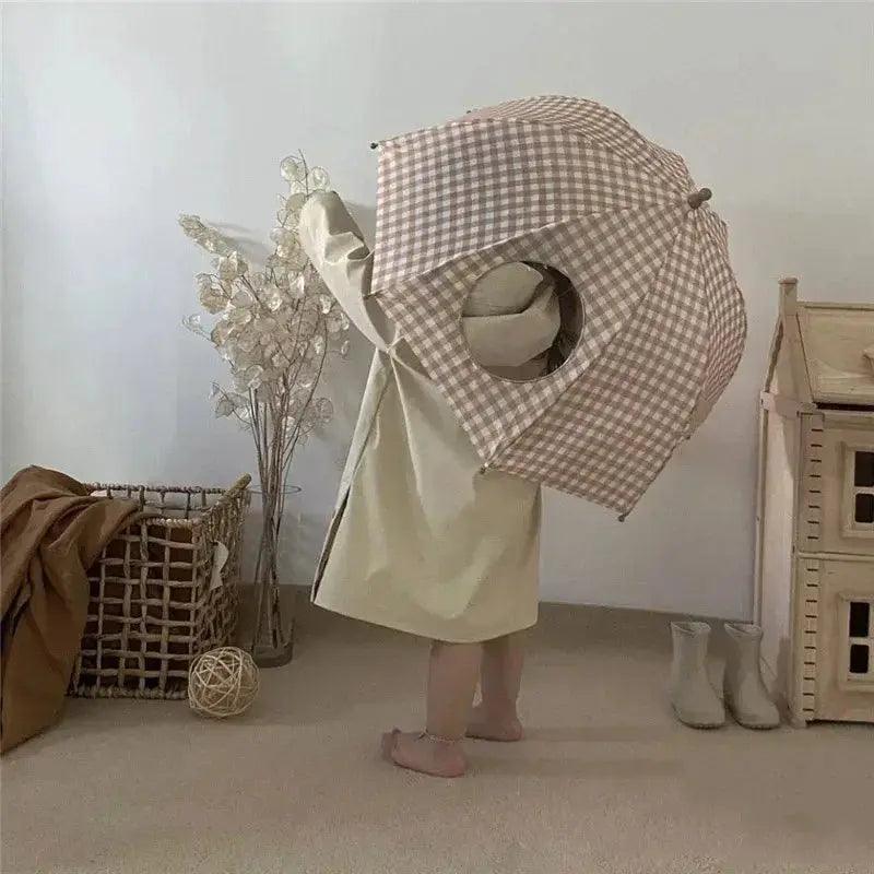  Children's Umbrella Retro Plaid Durable Street Photos -  ToylandEU™
