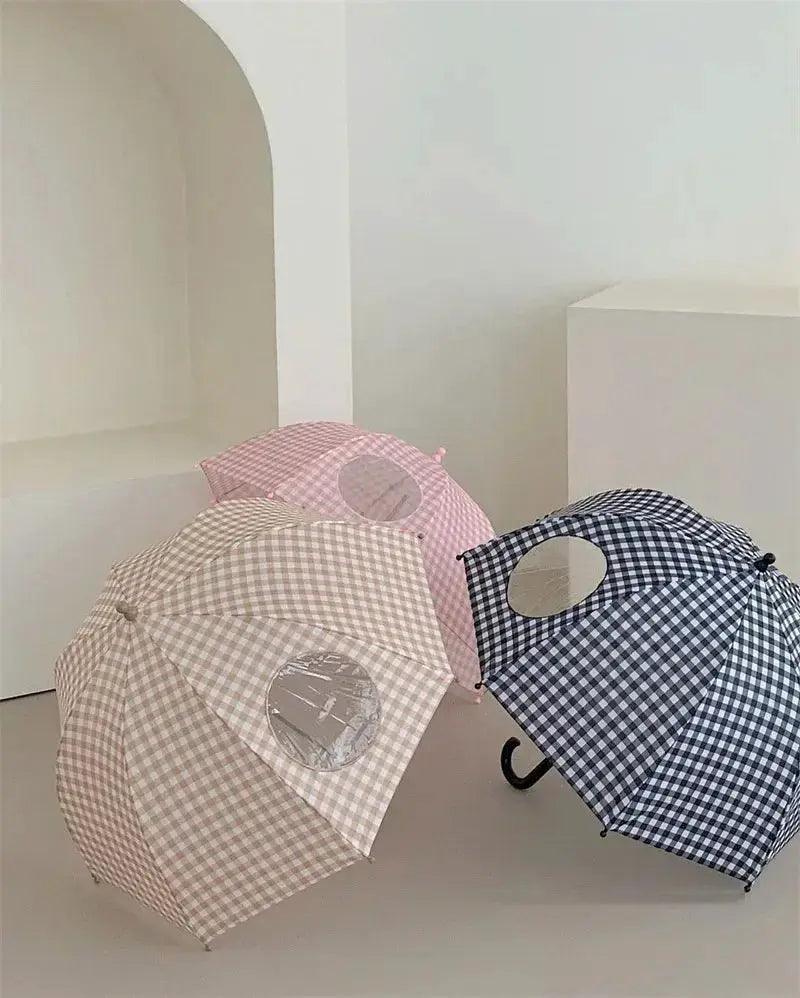  Children's Umbrella Retro Plaid Durable Street Photos -  ToylandEU™